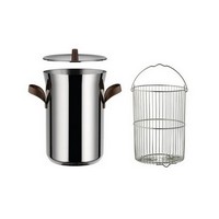 photo Alessi-edo Asparagus pot in 18/10 stainless steel suitable for induction 2